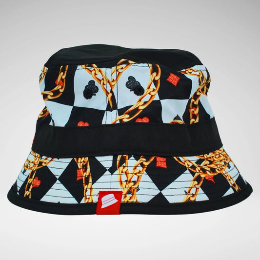 SKABENGA NOSTRA FLOPPY HAT BLACK