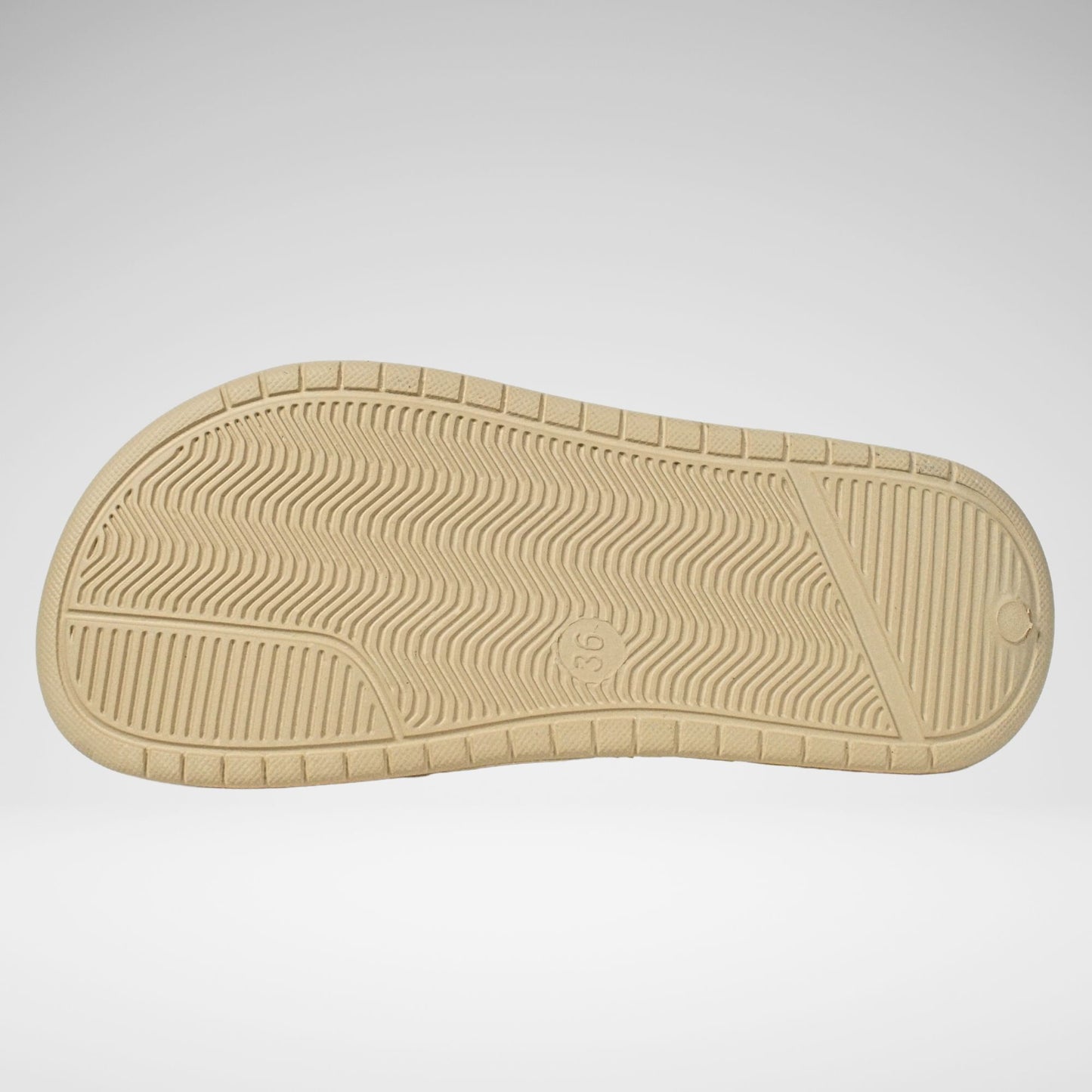 Soviet Bahamas Push-In Sandal | Cream/Dusty Pink