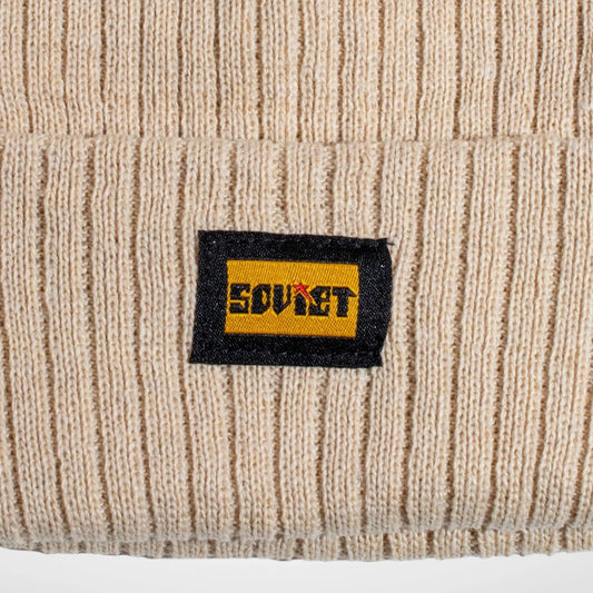 SOVIET DENALI FOLD UP BEANIE KHAKHI