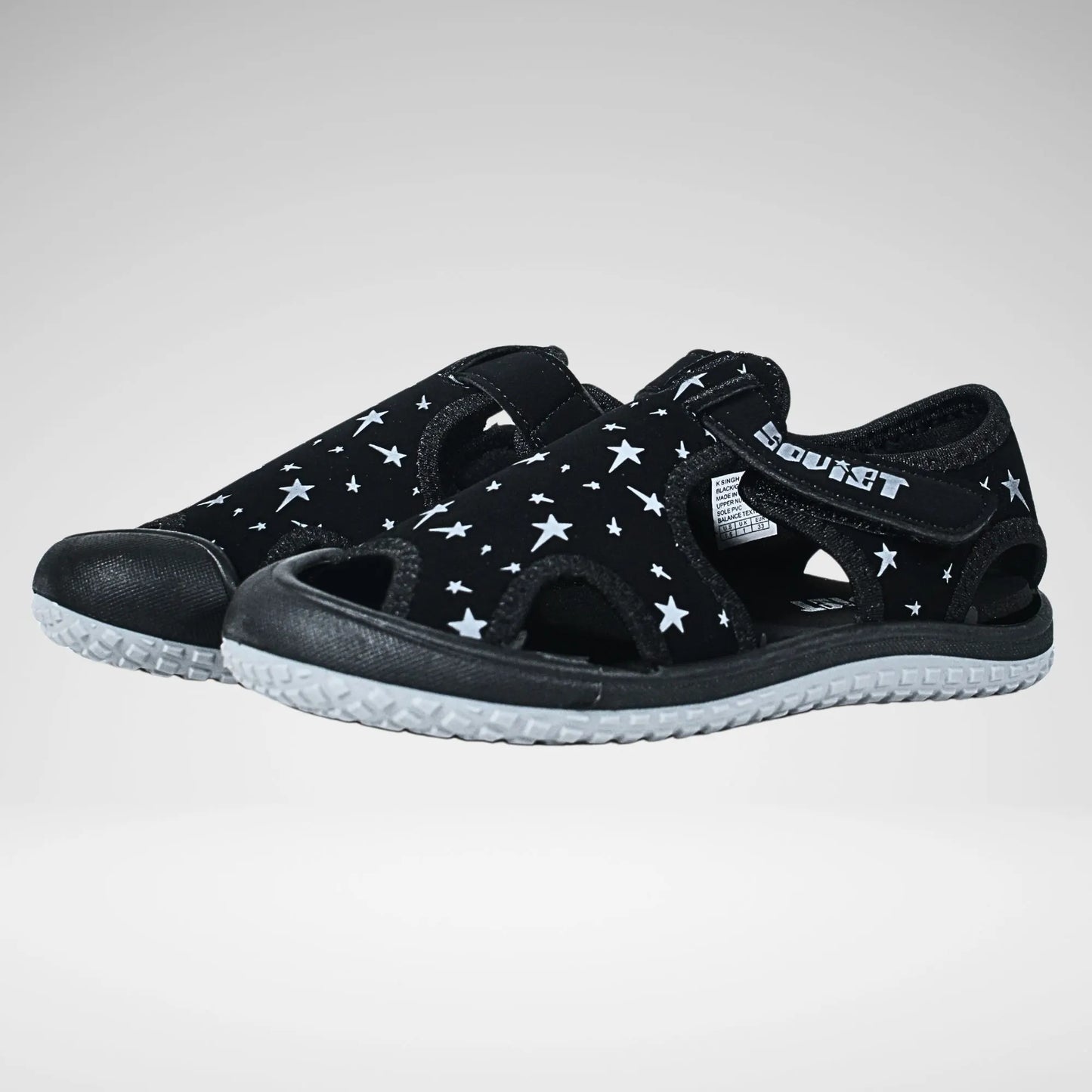 Soviet K-Singh Neoprene Sandal | Black/Grey