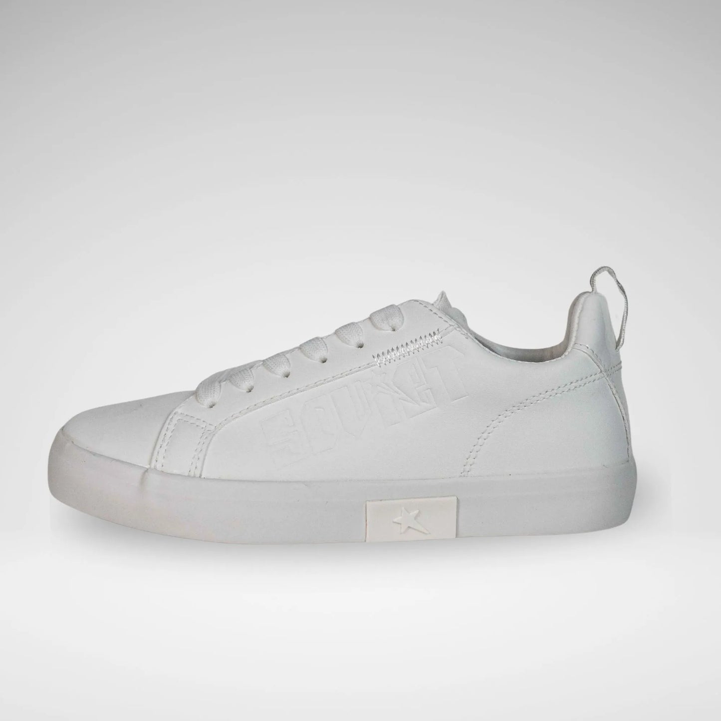 SOVIET LC6004 S - 0982 L Hollywood25 Pu Lace Up Sneaker White