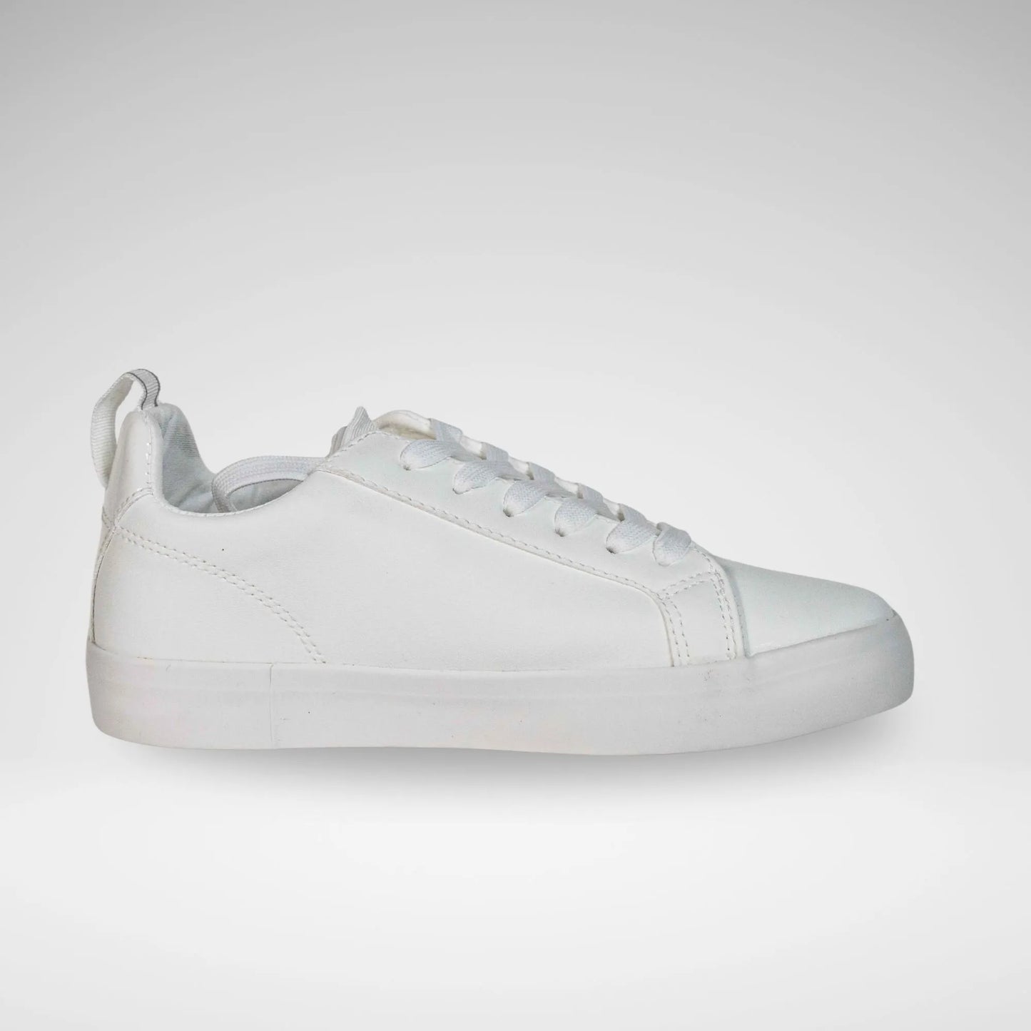 SOVIET LC6004 S - 0982 L Hollywood25 Pu Lace Up Sneaker White