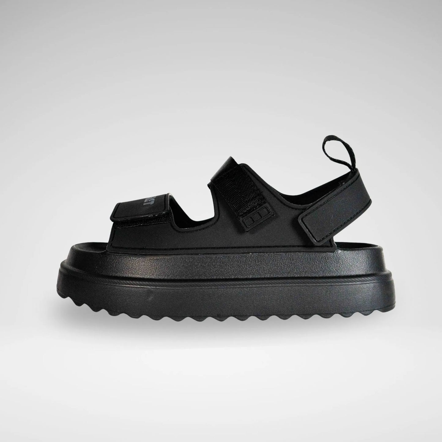 SOVIET LS5819 S - 0959 L Moselle Slipon Platform Sandal Black
