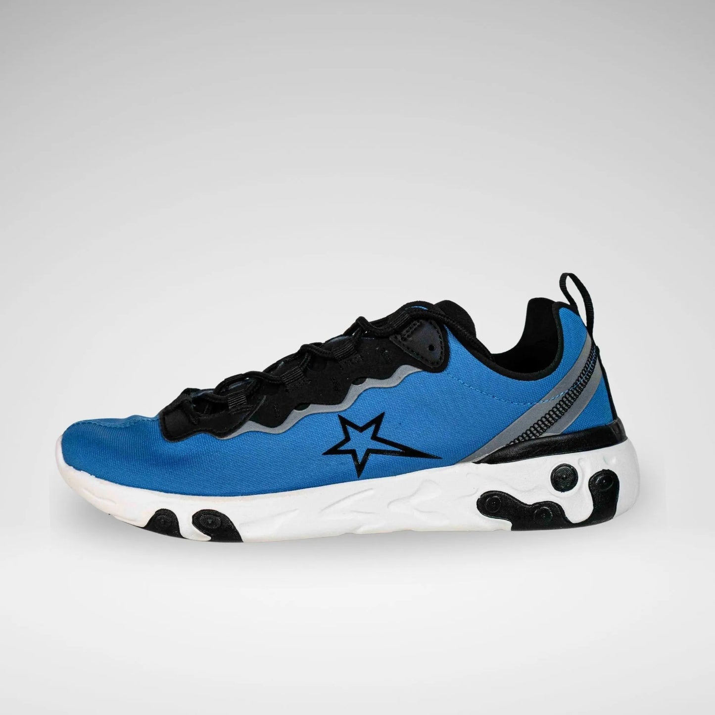 SOVIET MC24677003 Mzack Mid Cut Sneaker Royal/Black 8 Blue
