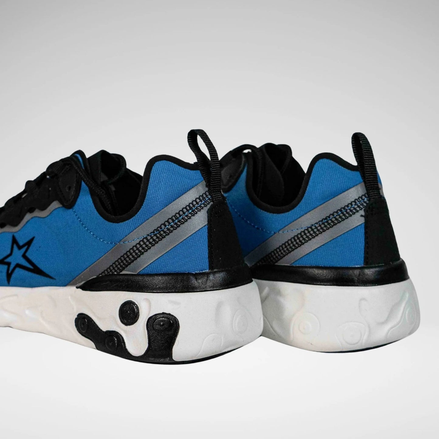 SOVIET MC24677003 Mzack Mid Cut Sneaker Royal/Black 8 Blue