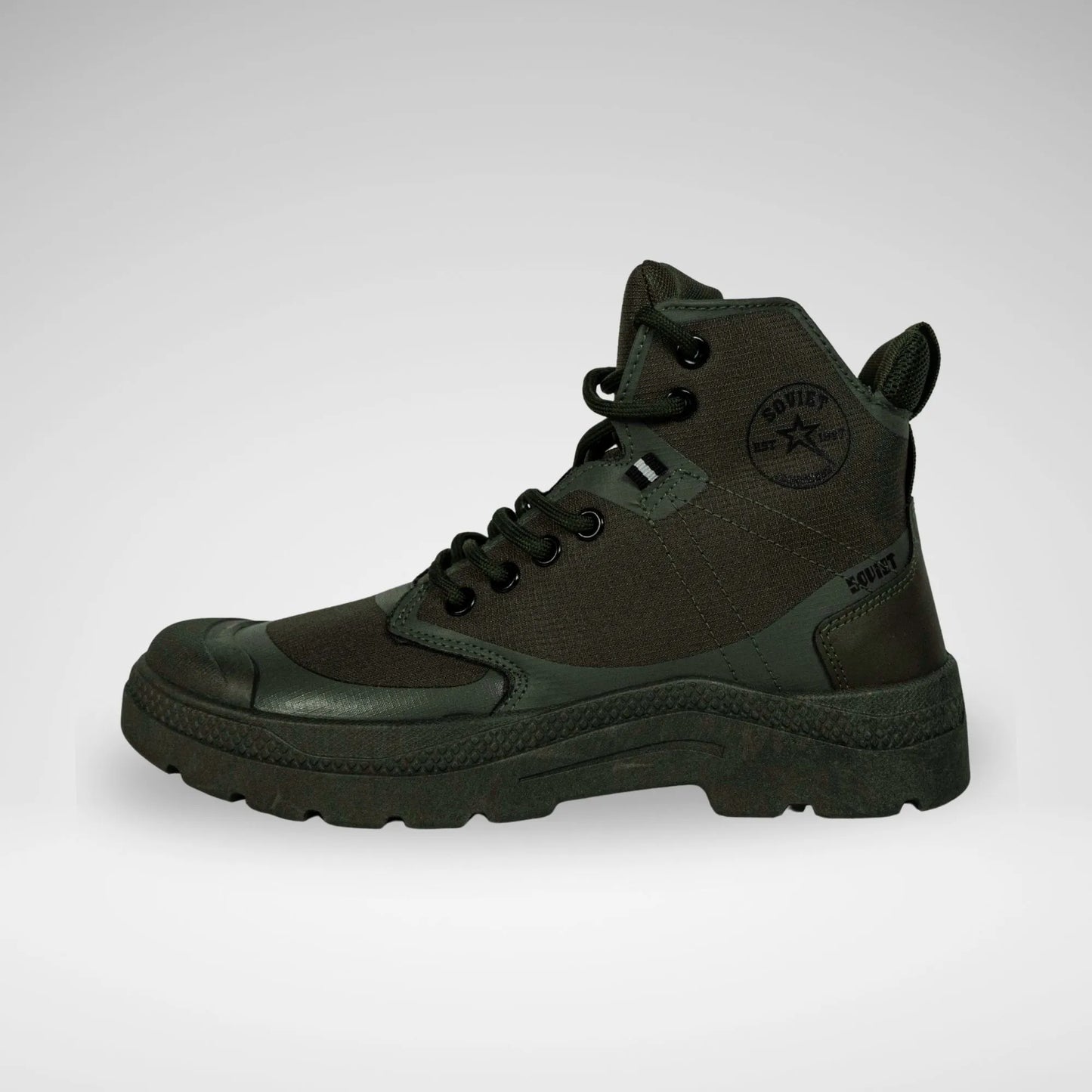SOVIET MCB7130 S - 1124 M Prime Mens High Cut Canvas Olive