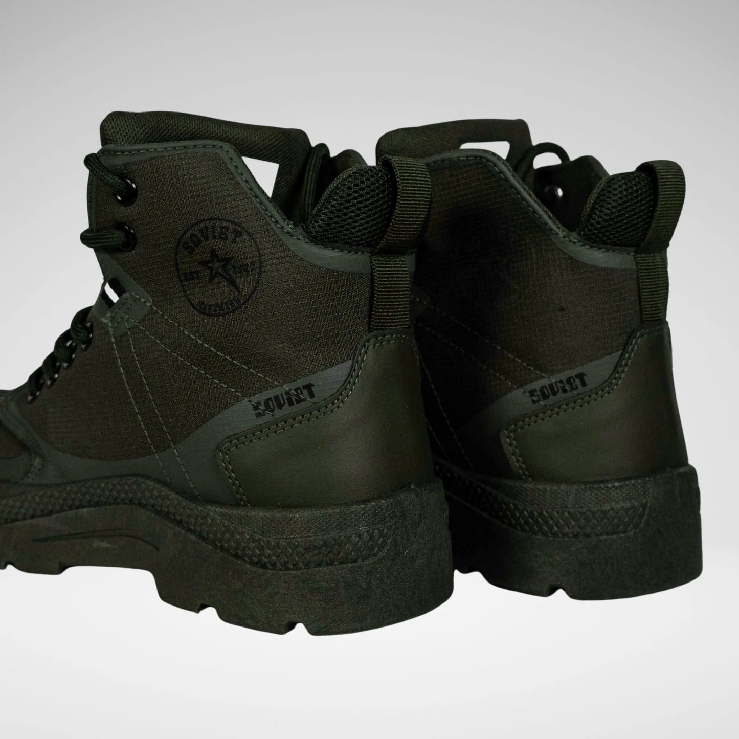 SOVIET MCB7130 S - 1124 M Prime Mens High Cut Canvas Olive