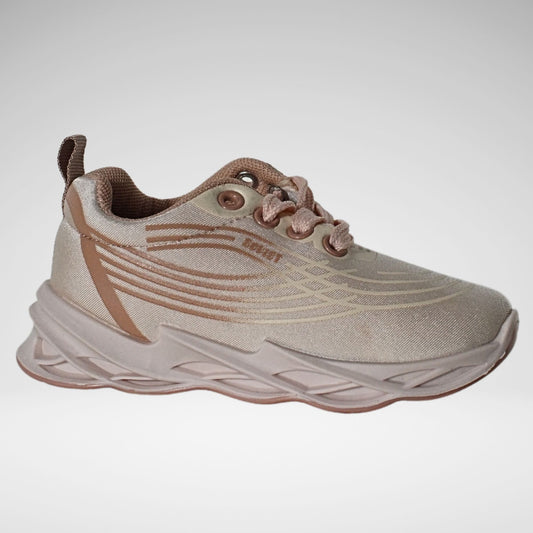 Soviet Renegade Knitted Sneaker | Nude/Dusty Pink