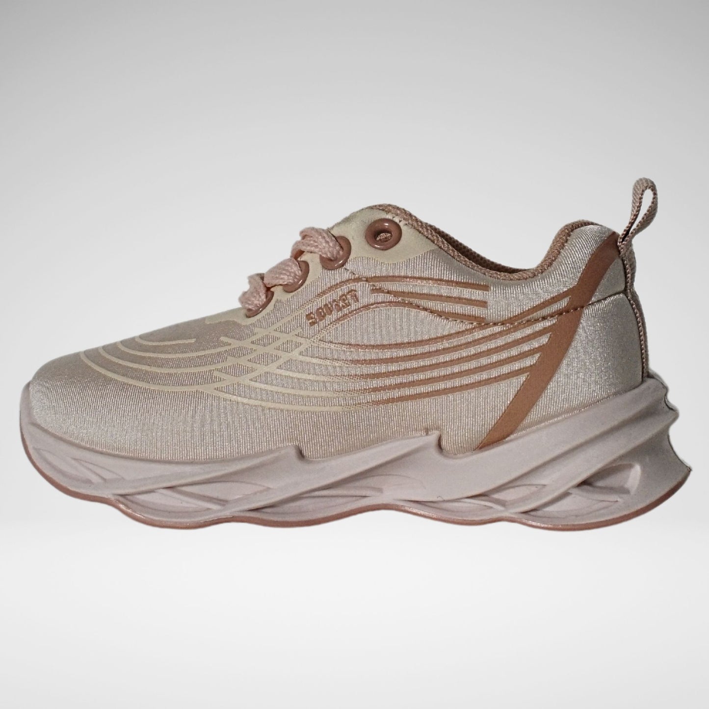 Soviet Renegade Knitted Sneaker | Nude/Dusty Pink