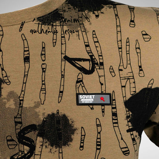 SOVIET - ROTARY PRINT TEE - MTS2839 - KELP