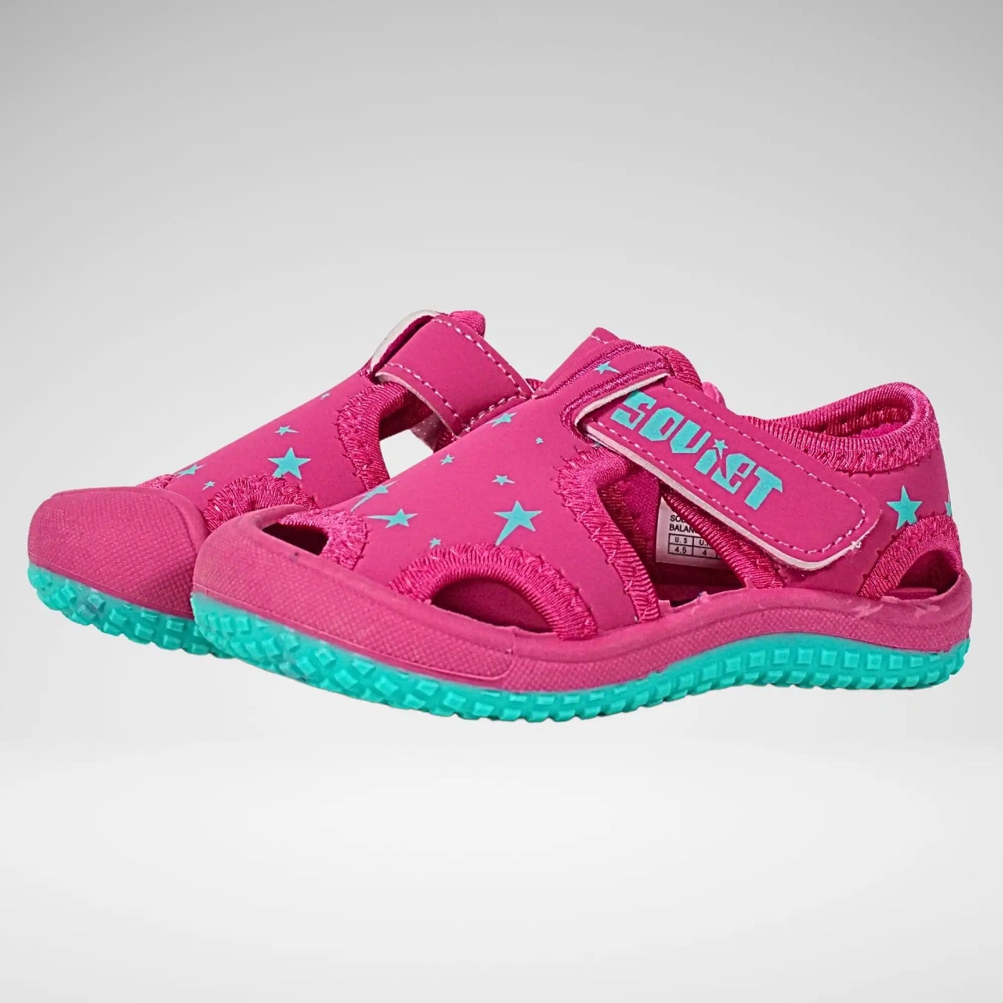 Soviet K-Singh Neoprene Infants Sandal | Hot Pink/Aqua