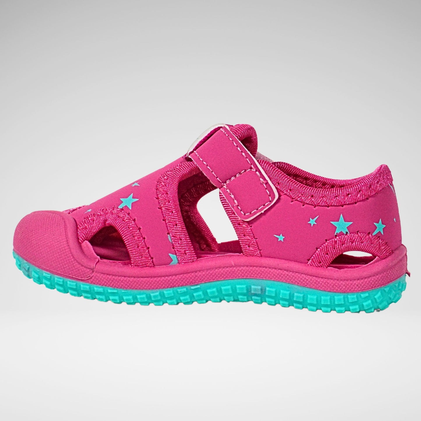 Soviet K-Singh Neoprene Infants Sandal | Hot Pink/Aqua