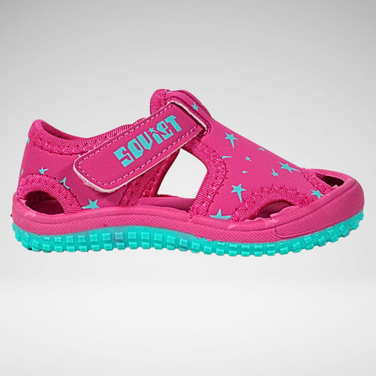 Soviet K-Singh Neoprene Infants Sandal | Hot Pink/Aqua