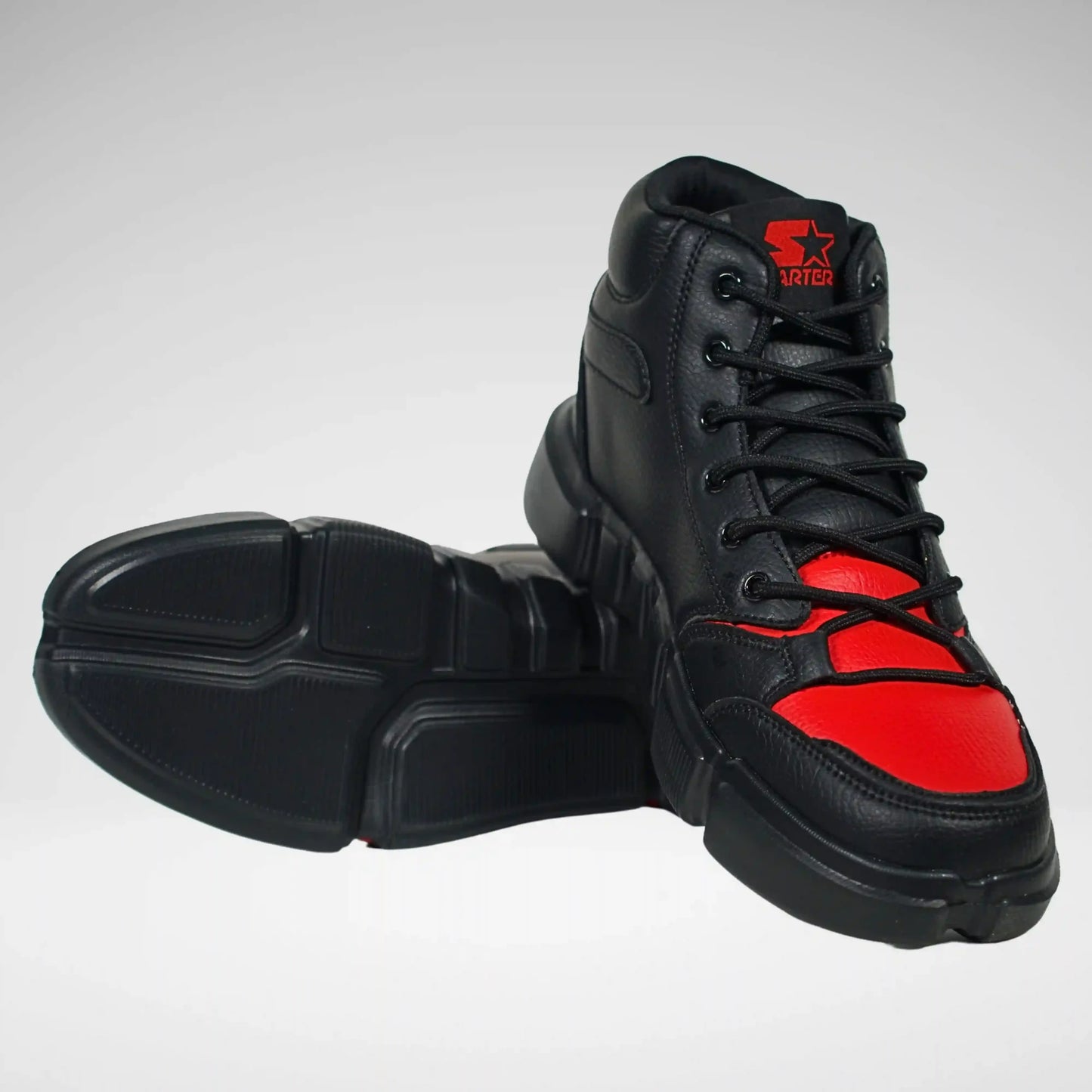 Starter Mags Hi-Sneaker | Black/Red