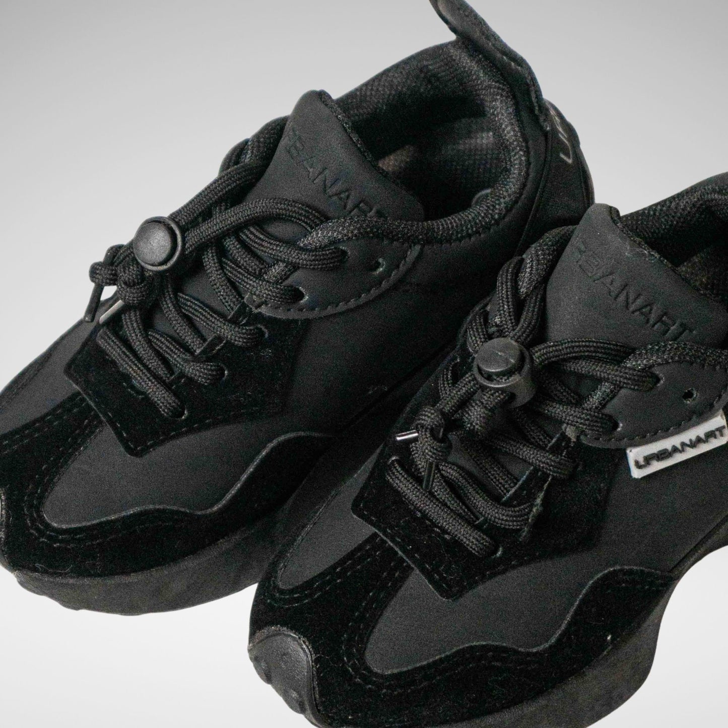 URBANART - BELLAY 1 FAUX NUBUCK SUEDE - BC2218 - BLACK