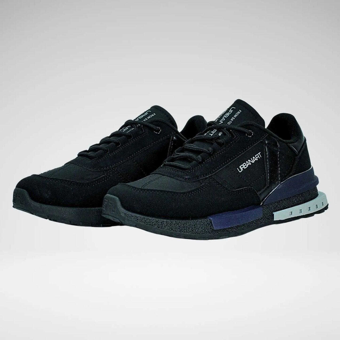 Urbanart Felix 1 Mesh Nubuck Shoe | Black