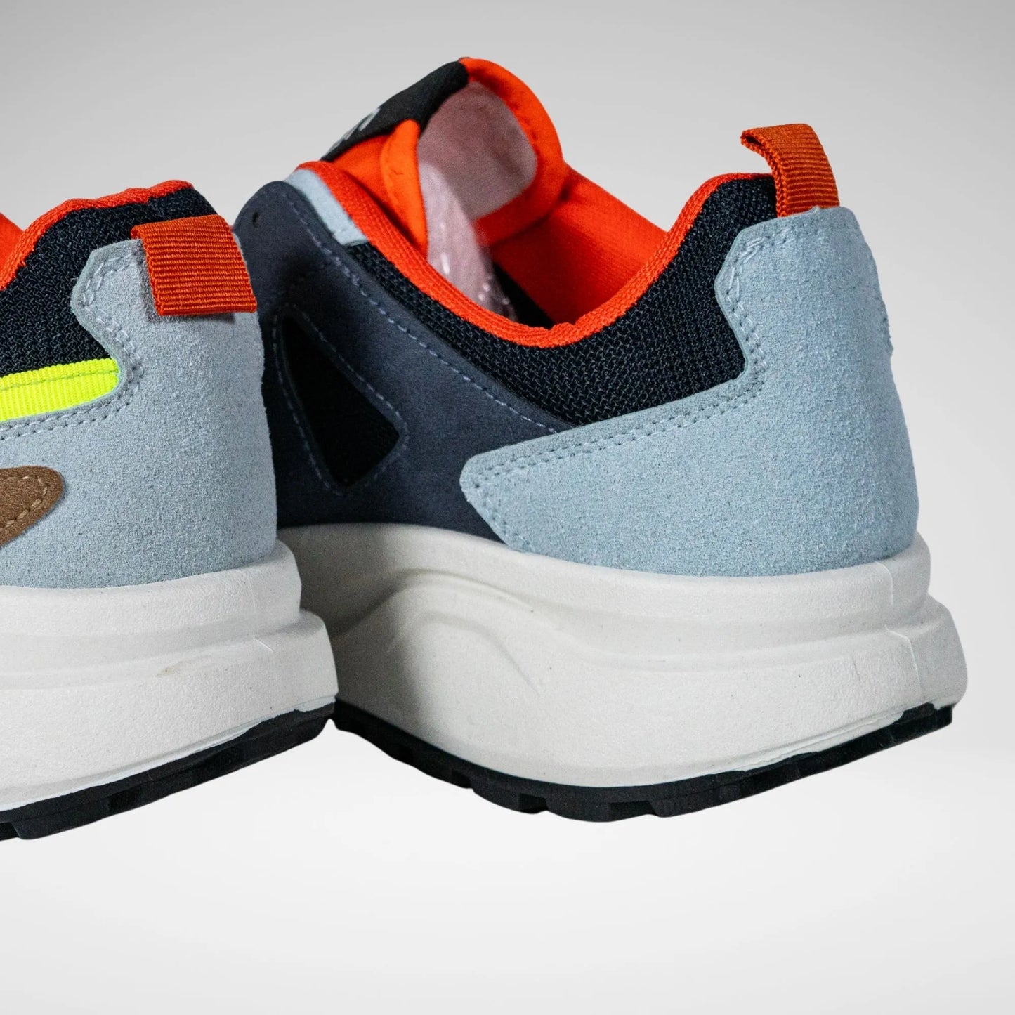 URBAN ART MC6770 REDO1 FAUX WAX NYLON SNEAKER NAVY