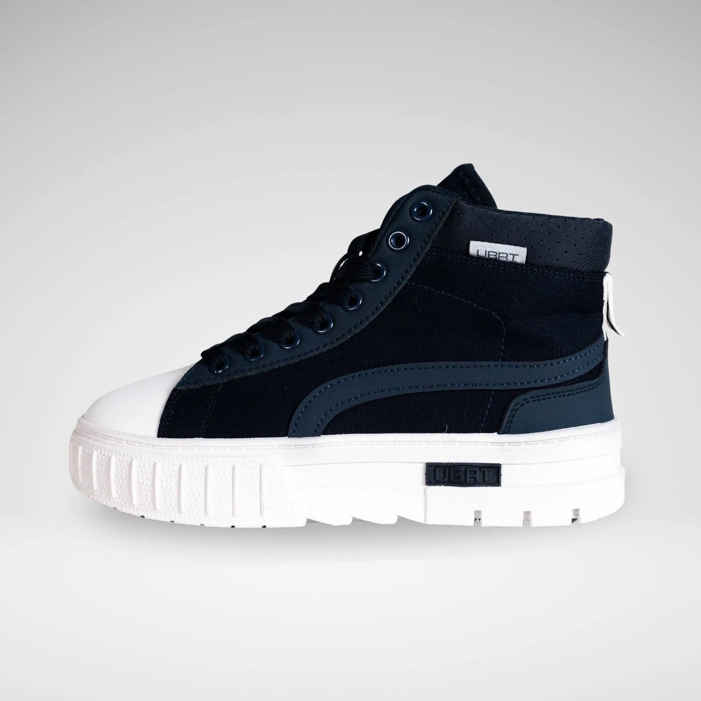 URBAN ART LC5873 Lds Canvas Boot Pop5Can Navy