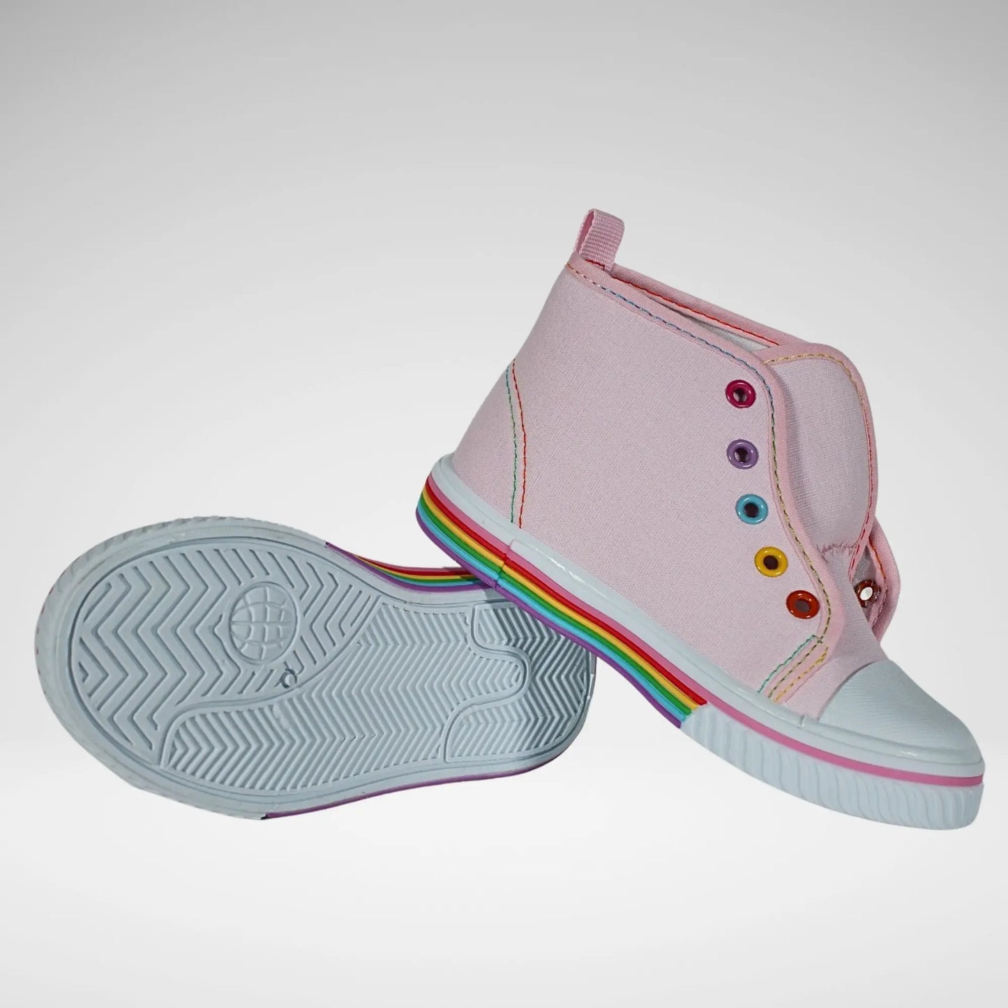 Pierre Cardin Rainbow Sneaker | Light Pink