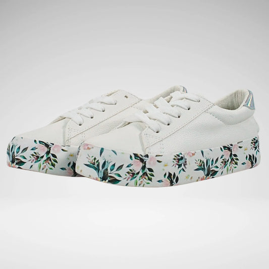 Kstar7 Emmi-Lace Ladies Sneaker | White