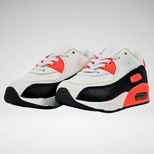 Kstar7 Max Infants Sneaker | White/Black/Red