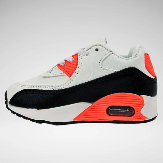 Kstar7 Max Infants Sneaker | White/Black/Red