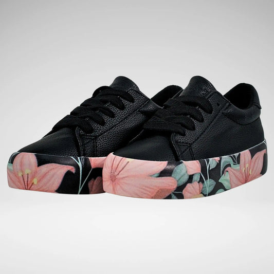 Kstar7 Emmi Lace-up Ladies Sneaker | Black