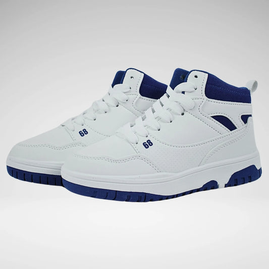 Kstar7 NB68 Boys Boot | White/Royal