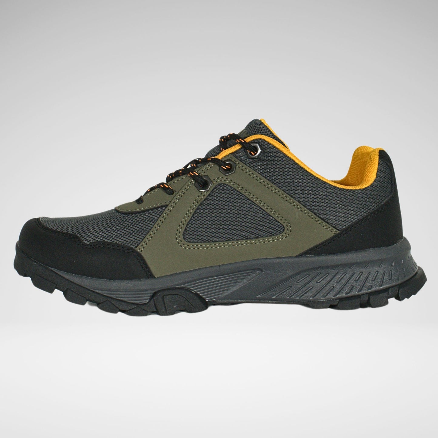 Bronx Phantom Sneaker | Black/Grey/Olive