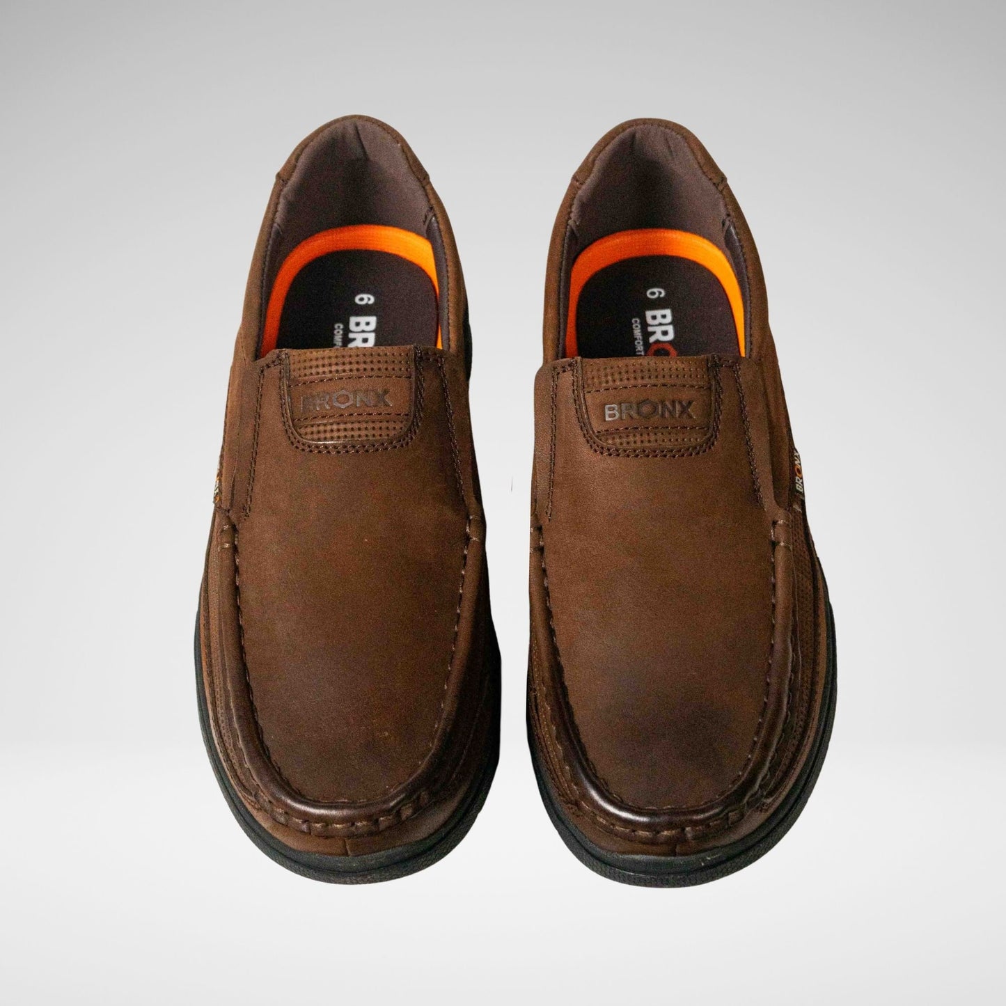 BRONX - MAVERICK LTHR CASUAL - M6850 - CHOCOLATE