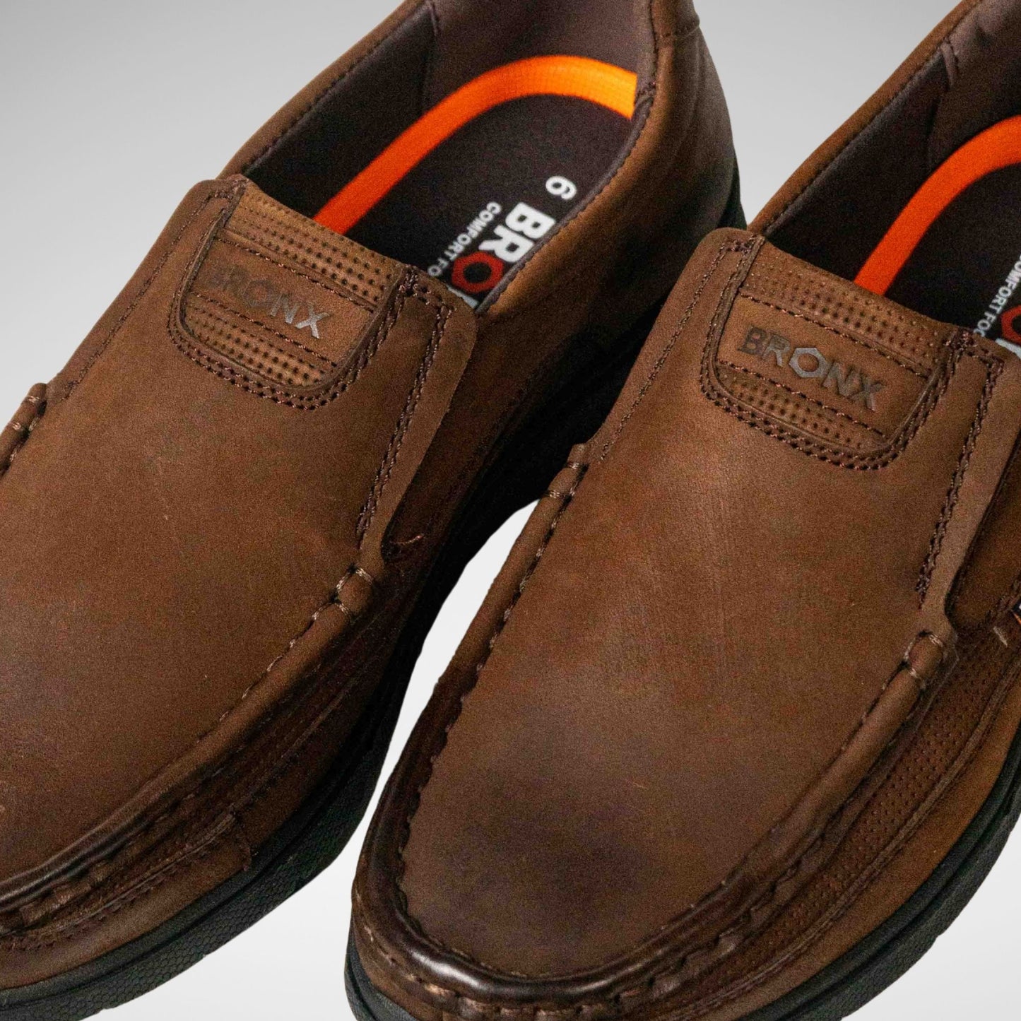 BRONX - MAVERICK LTHR CASUAL - M6850 - CHOCOLATE