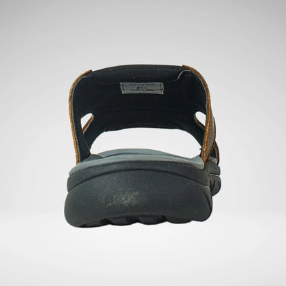 Bronx Midtown Leather Sandal | Chocolate