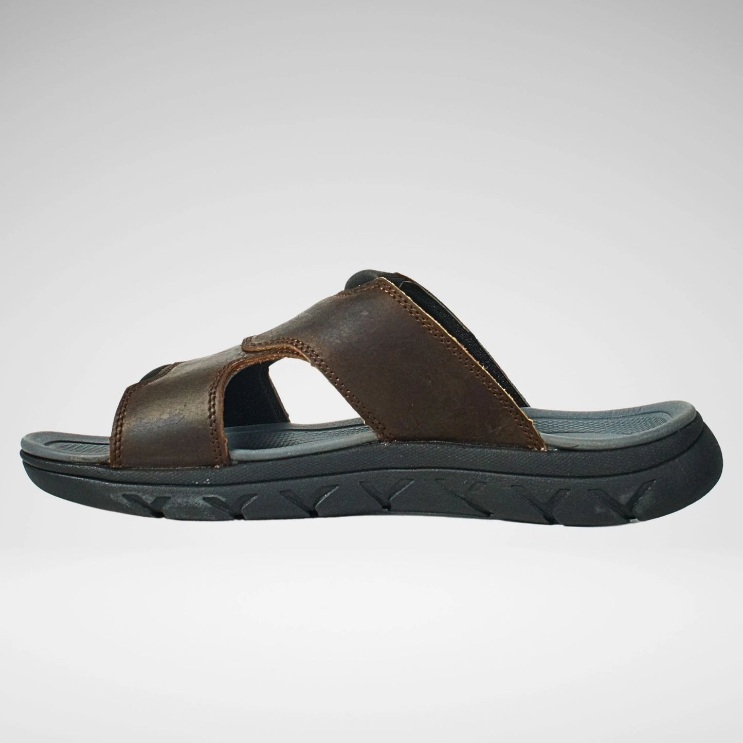 Bronx Midtown Leather Sandal | Chocolate