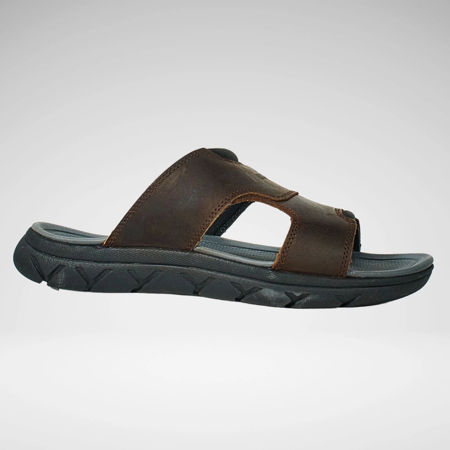 Bronx Midtown Leather Sandal | Chocolate