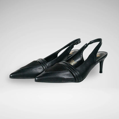 BUTTERFLYFEET LH7335 MEAGAN2 LADIES HEEL BLACK