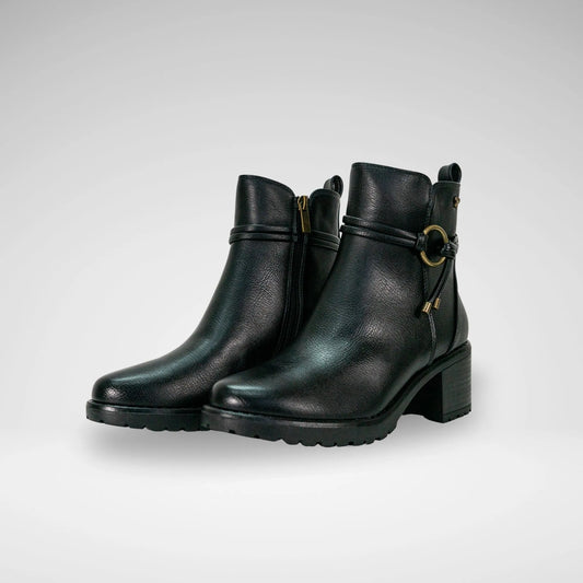 BUTTERFLYFEET LB9413 NOXER3 SHORT BOOT BLACK