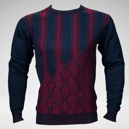 Carducci Dariso Jersey Navy/burgandy