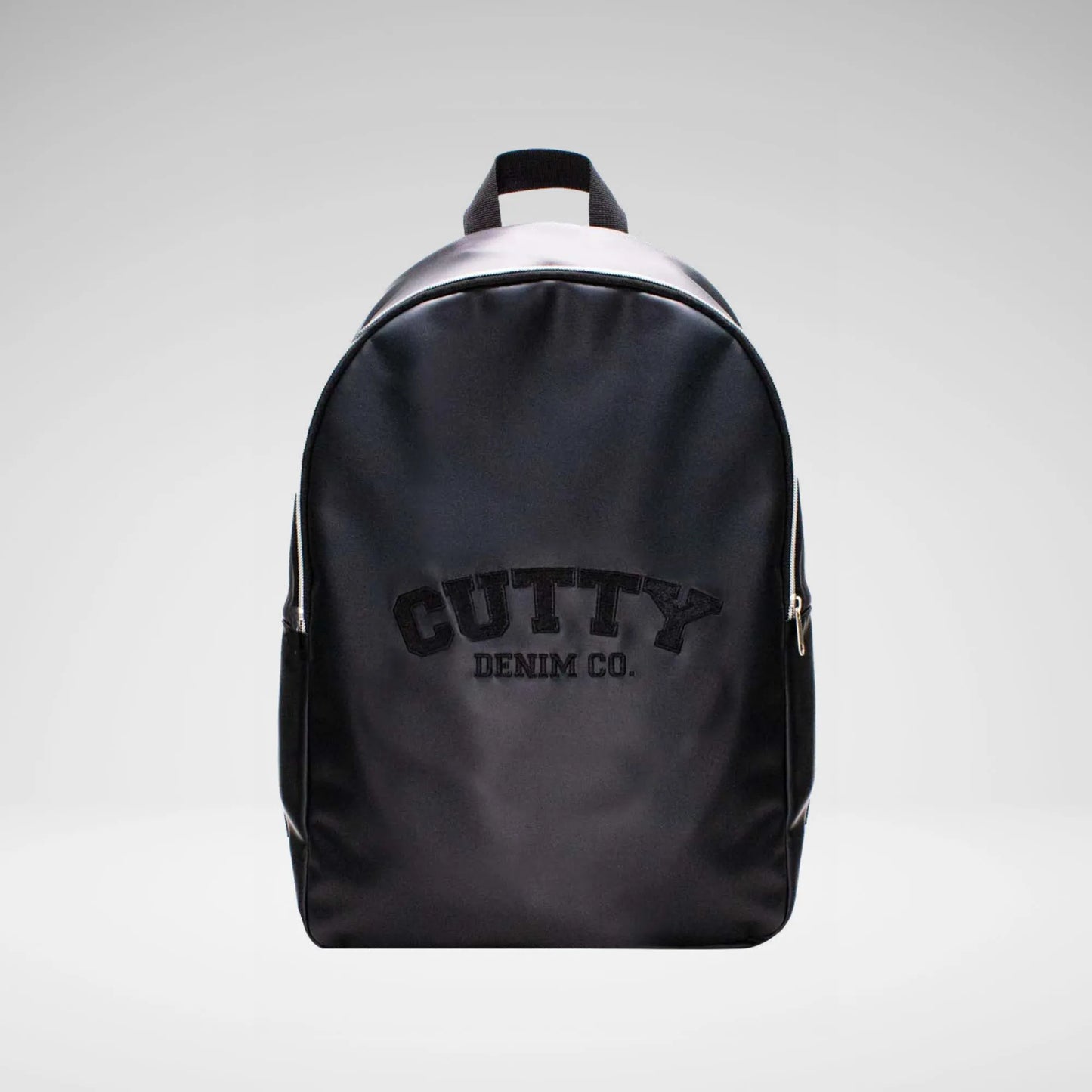 CUTTY - CCARL LEATHER BACKPACK - BLACK