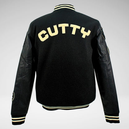 Cutty Crush Baseball Jacket | Black