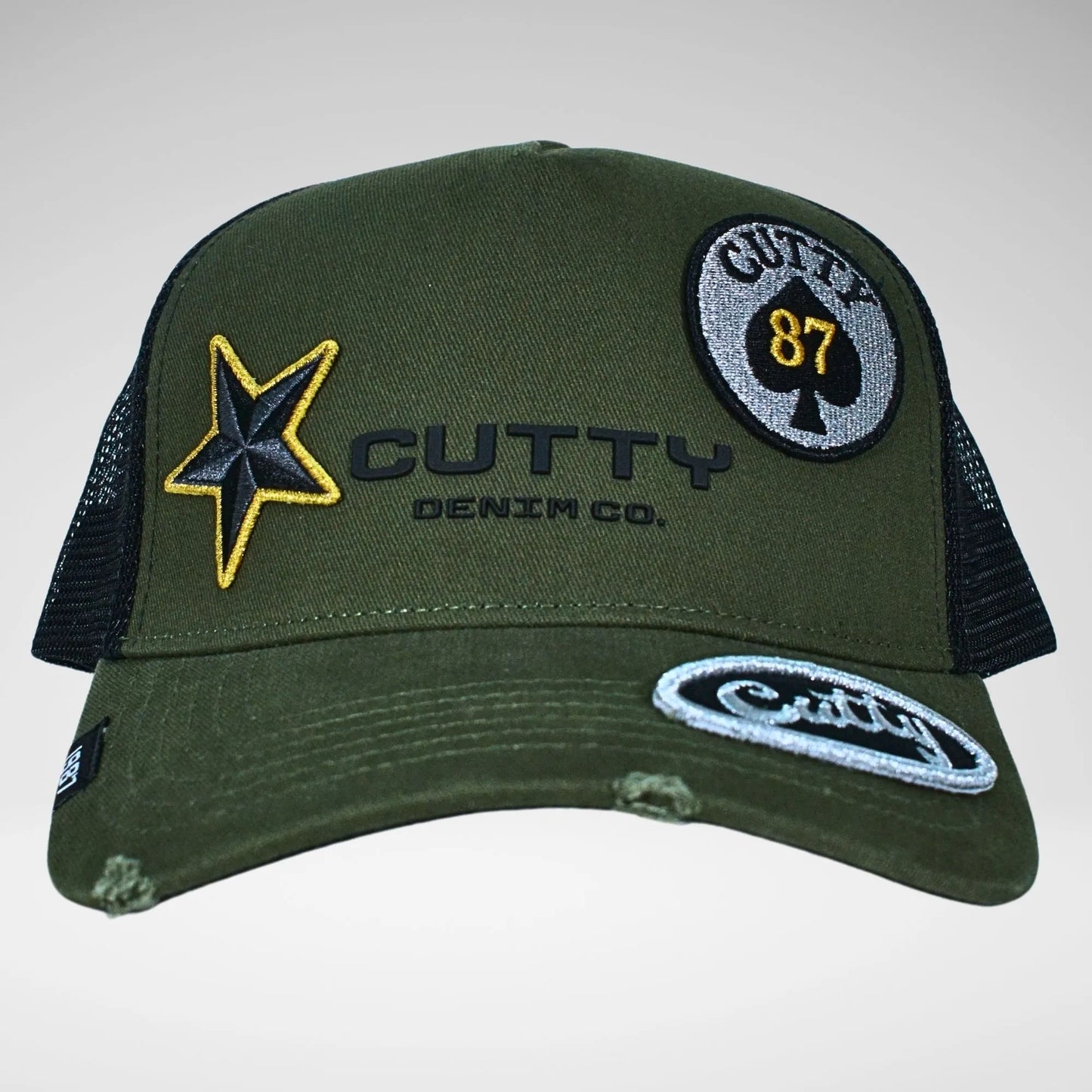 CUTTY CHAROLD PEAK CAP FATIGUE