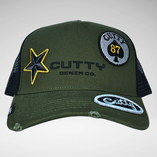 CUTTY CHAROLD PEAK CAP FATIGUE
