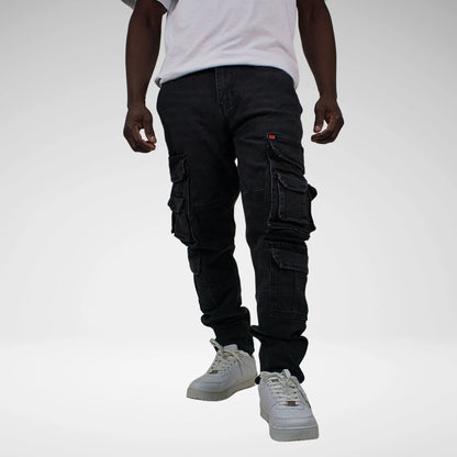 Cutty Hoge Denim Jeans | Black