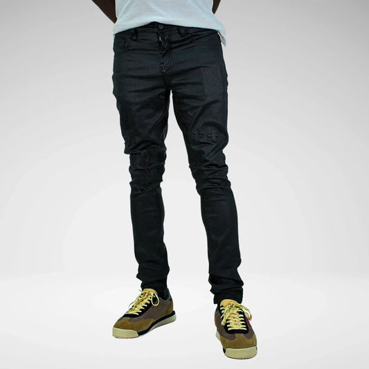Cutty Clutch Denim Jeans | Black