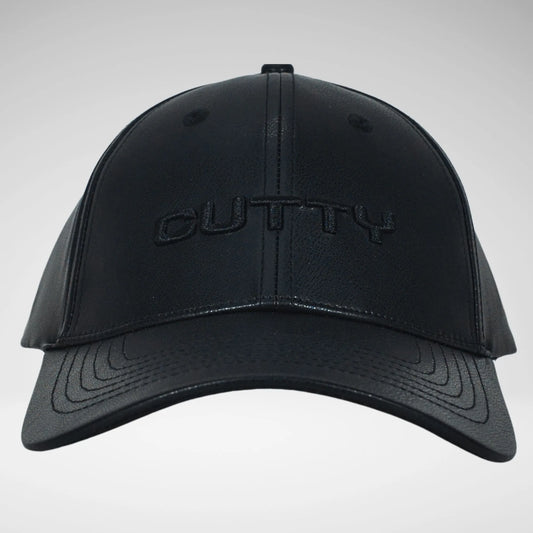 CUTTY C PATTON PEAK HAT BLACK