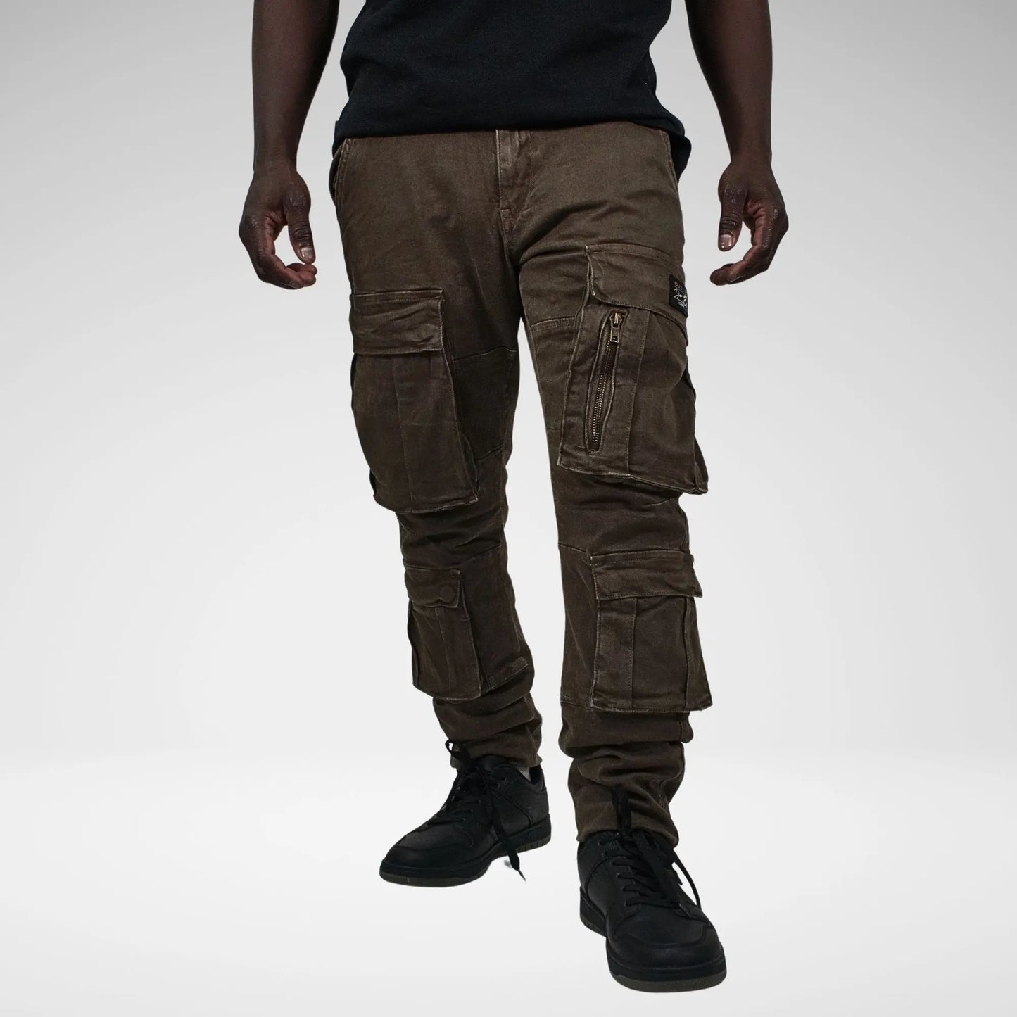 Cutty Vin Cargo Pants | Chocolate