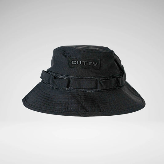 CUTTY MH2962 Cegan Bucket Hat Black