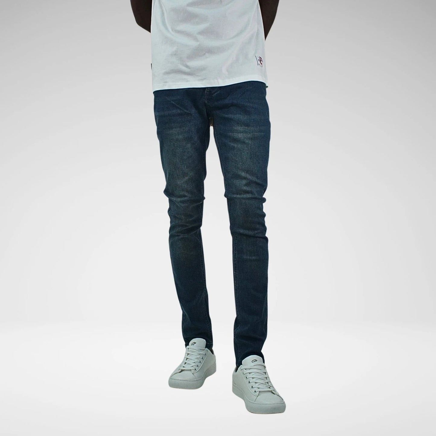 CUTTY SANTANA BASIC DENIM JEANS|STEEL BLUE