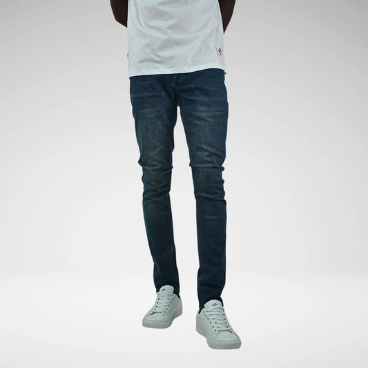 CUTTY SANTANA BASIC DENIM JEANS|STEEL BLUE