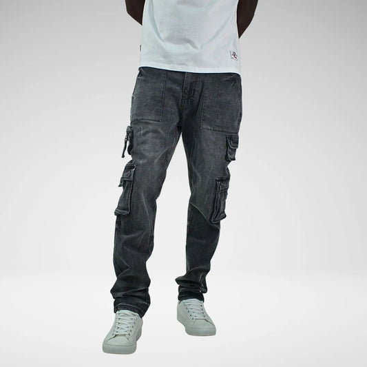 CUTTY BRONCO DENIM JEANS | BLACK