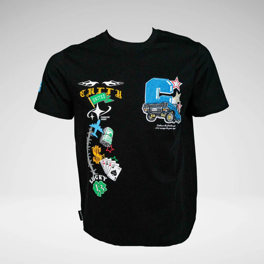 CUTTY MTS2824 Cprost Fashion T.Shirt Black